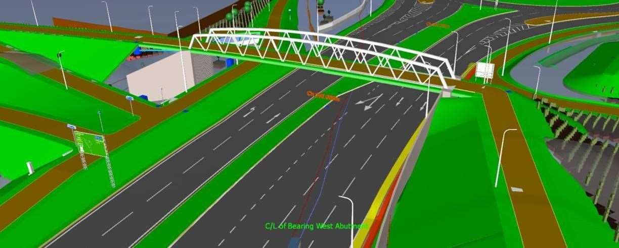 How the Church Road footbridge will look (10909173)