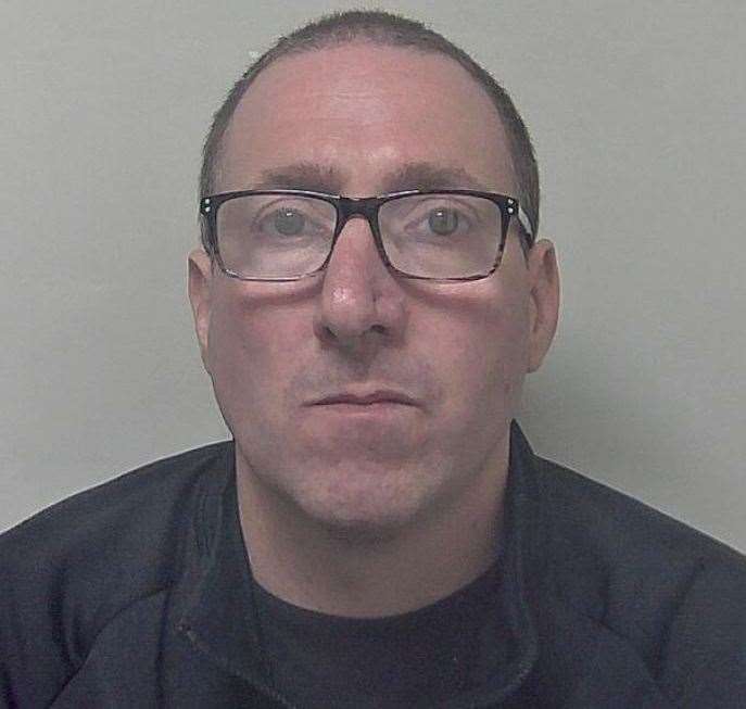 Serial paedophile Damian Cousins, formerly of Ramsgate, has been jailed. Picture: Kent Police