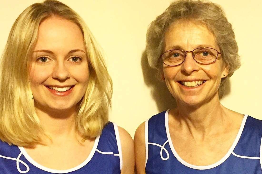 Kathryn Gilbert and her mum, Tina, will be running the London Marathon for mental health charity Mind