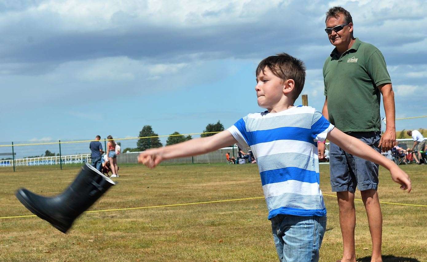 Welly wanging will be another of the attractions as a day of fun games is planned