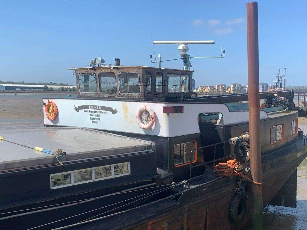 This £350,000 houseboat is on the market in Medway. Picture: Premier Houseboats