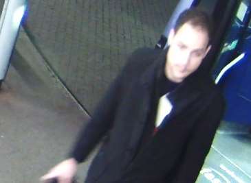 Police have released an image of a man they want to talk to following a burglary in Bluewater.