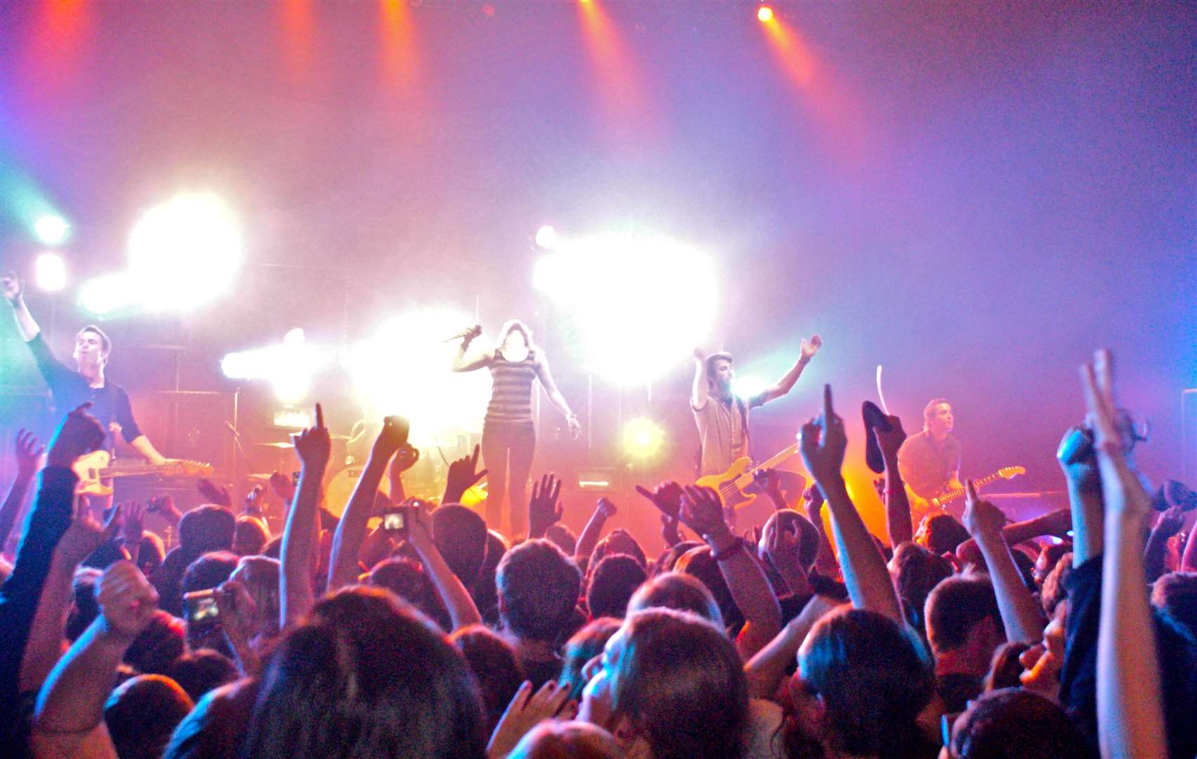 The couple met at a rock concert. Picture: Wikimedia Commons