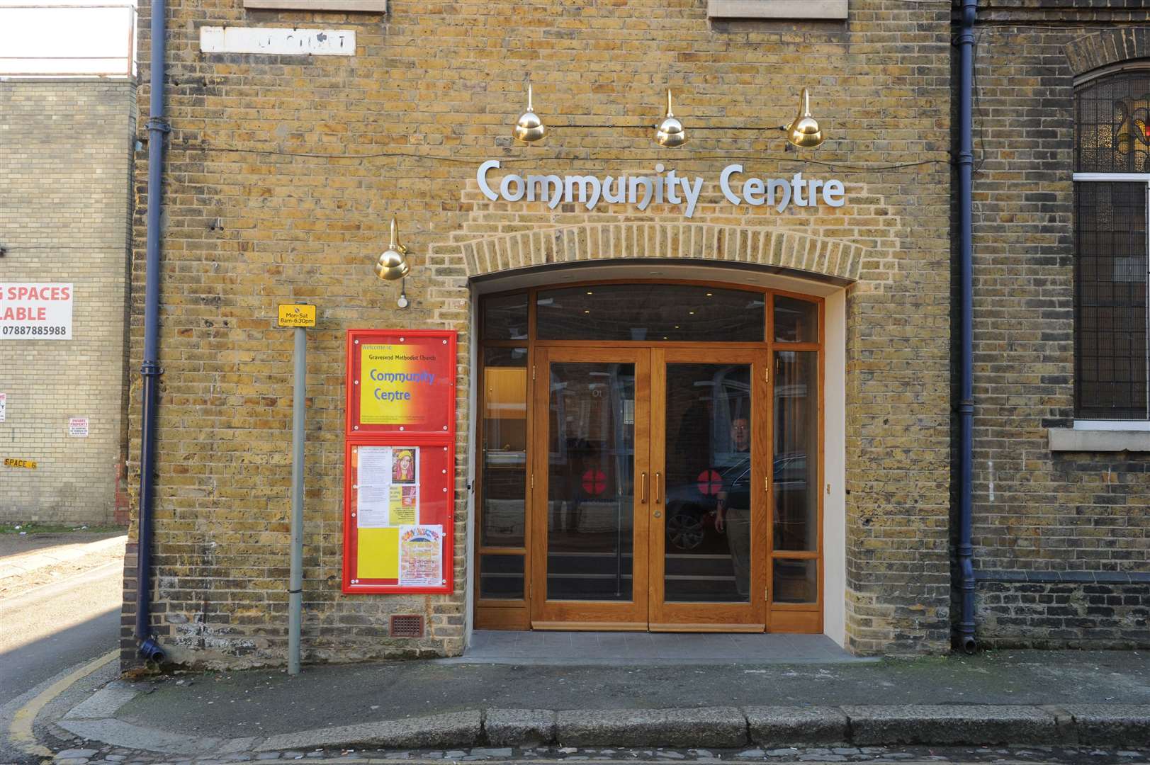 The community centre in Wilfred Street, Gravesend is offering support for homeless people during the crisis Picture: Steve Crispe