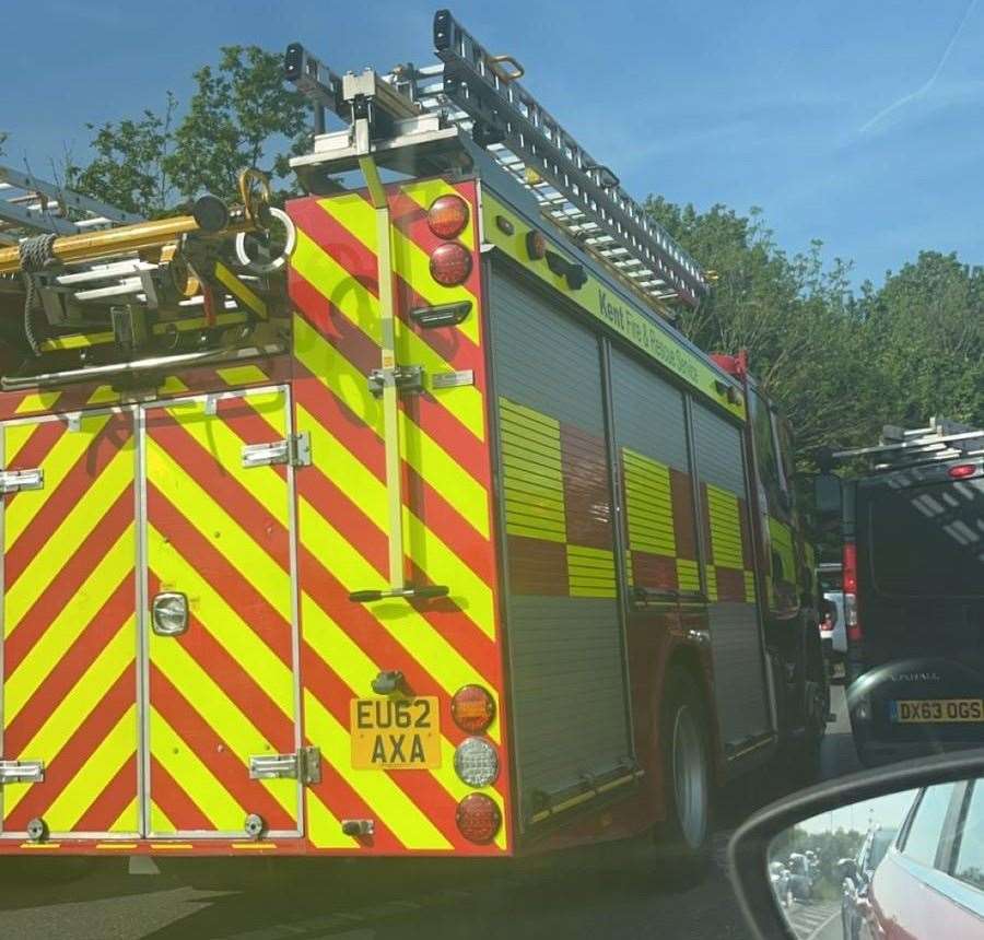 Multiple fire engines were also called