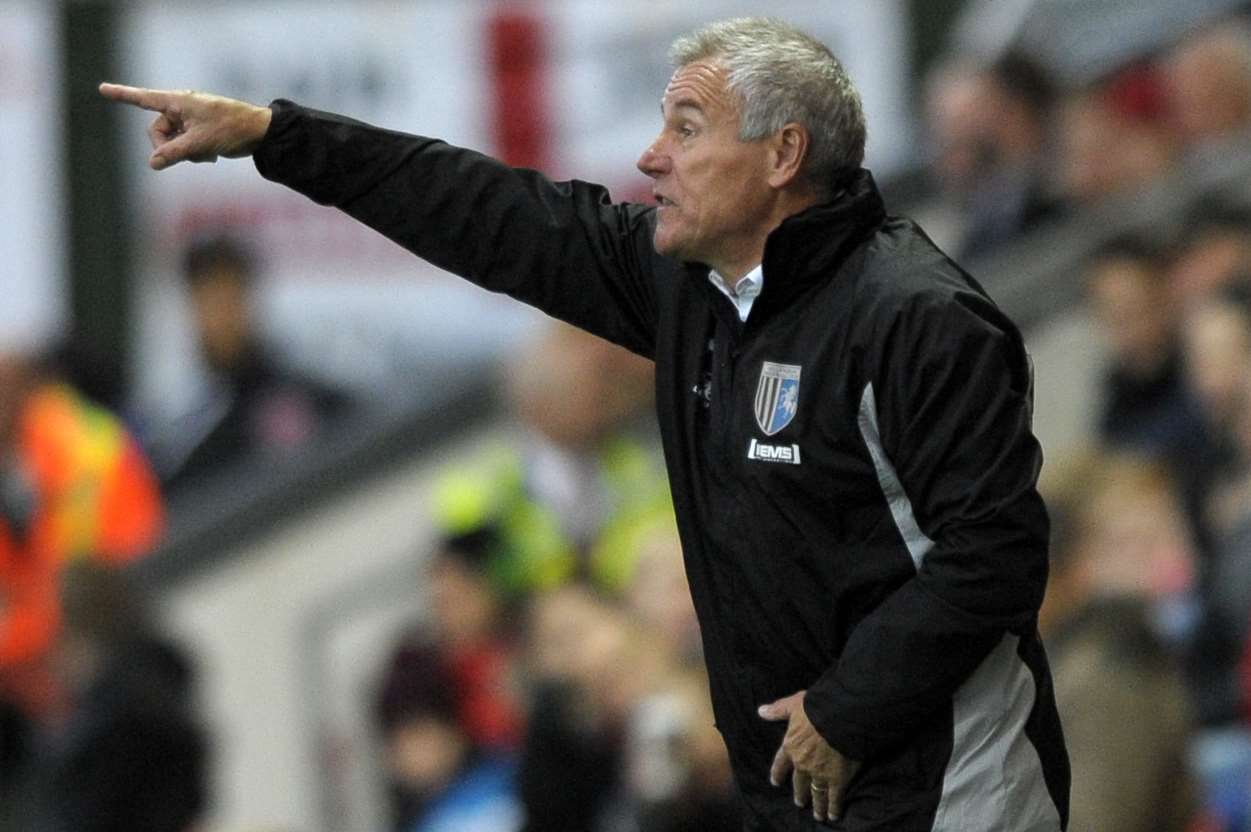 Gillingham caretaker manager Peter Taylor Picture: Barry Goodwin
