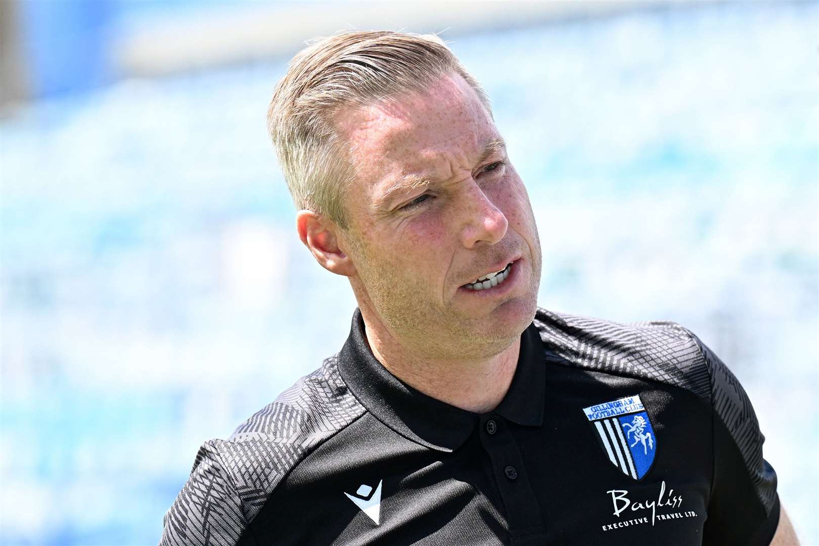 Feet on the ground for Gills boss Neil Harris Picture: Keith Gillard