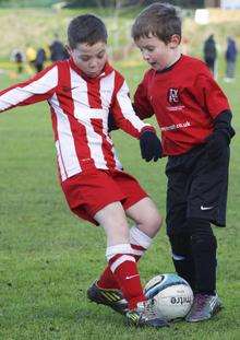 Thamesview Youth Rangers under-8s v Strood United Red under-8s