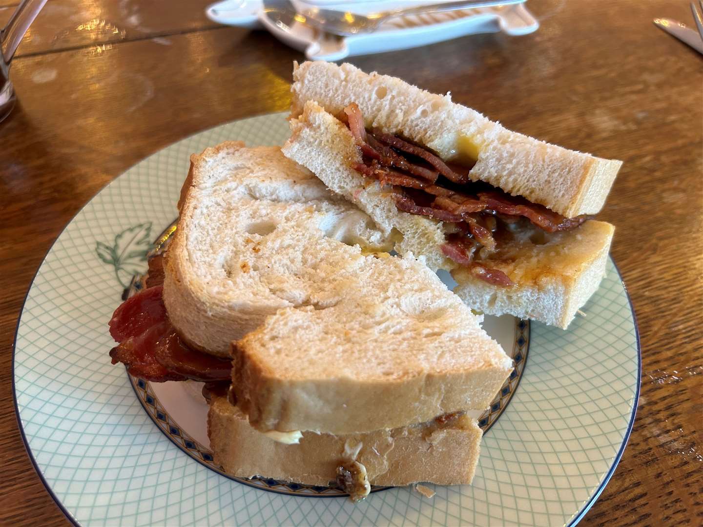 This bacon sandwich from The Dog House in Sandgate is the best I have ever had
