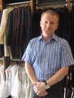 Mark Leitch in his shop
