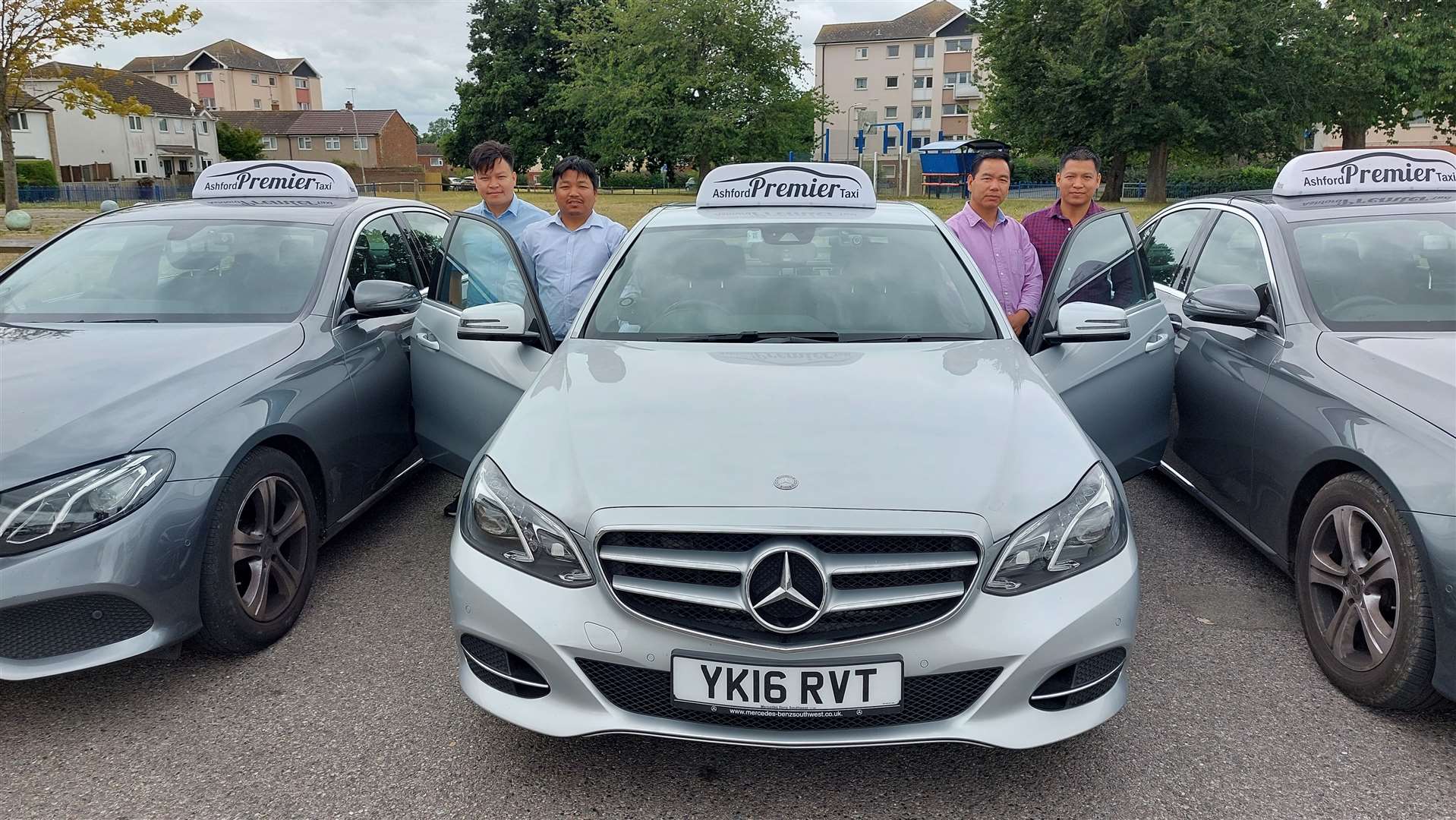 Ashford Premier Taxi launches today, using Mercedes cars