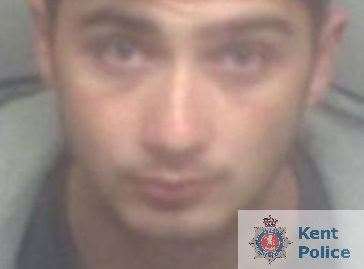 Shane Scamp, from Sittingbourne, has been jailed. Picture: Kent Police