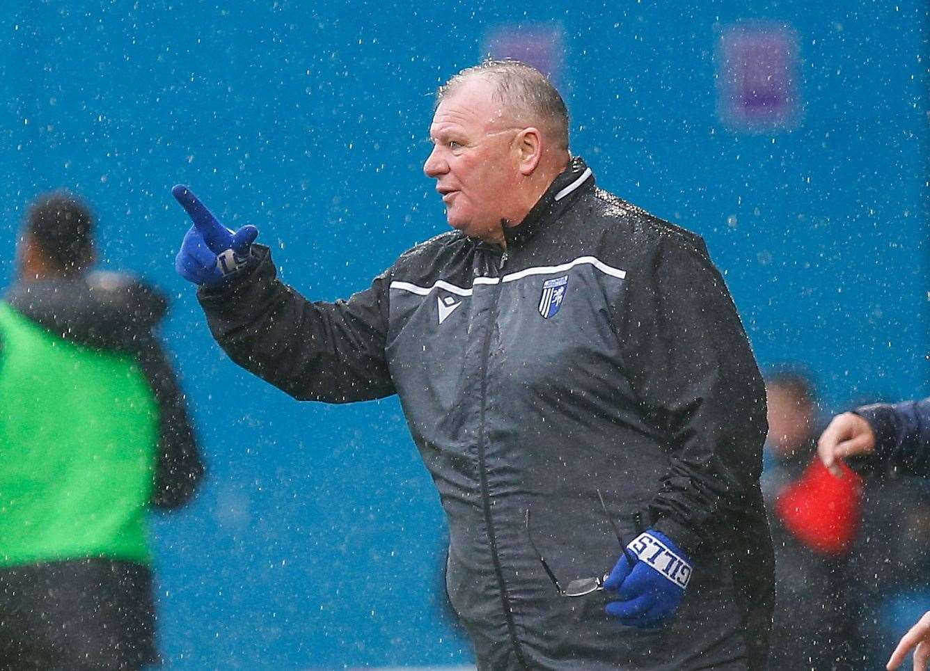 Gillingham boss Steve Evans happy to have some top officials in charge of late Picture: Andy Jones