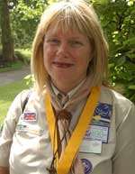 DIANE ROBERTS: "I would say that Scouting definitely is a life-changing and life-enhancing experience"