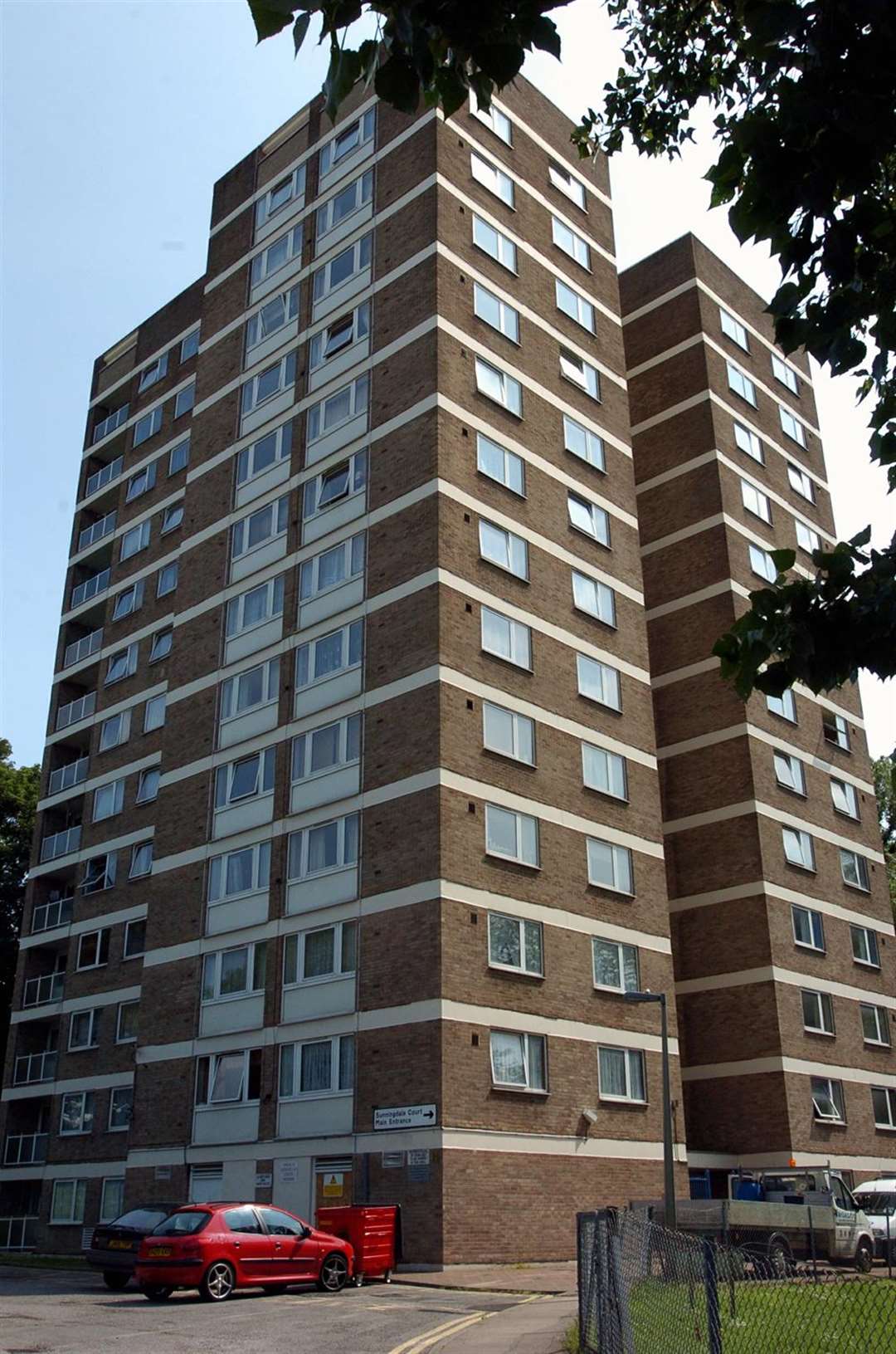 Sunningdale Court in Square Hill Road, Maidstone