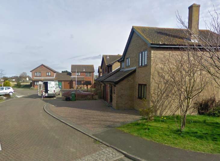 The incident happened in Ellsemere Mews, New Romney. Picture: Google