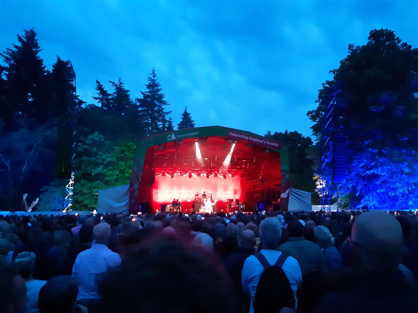 The Stereophonics playing High Lodge for Forestry England's Forest Live concert series