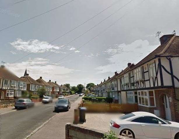 The plants were found at a property in St James' Park Road, Margate. Stock picture: Google Street View