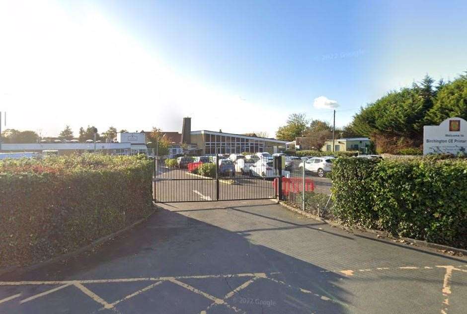 Birchington C of E Primary School has been forced to close. Picture: Google