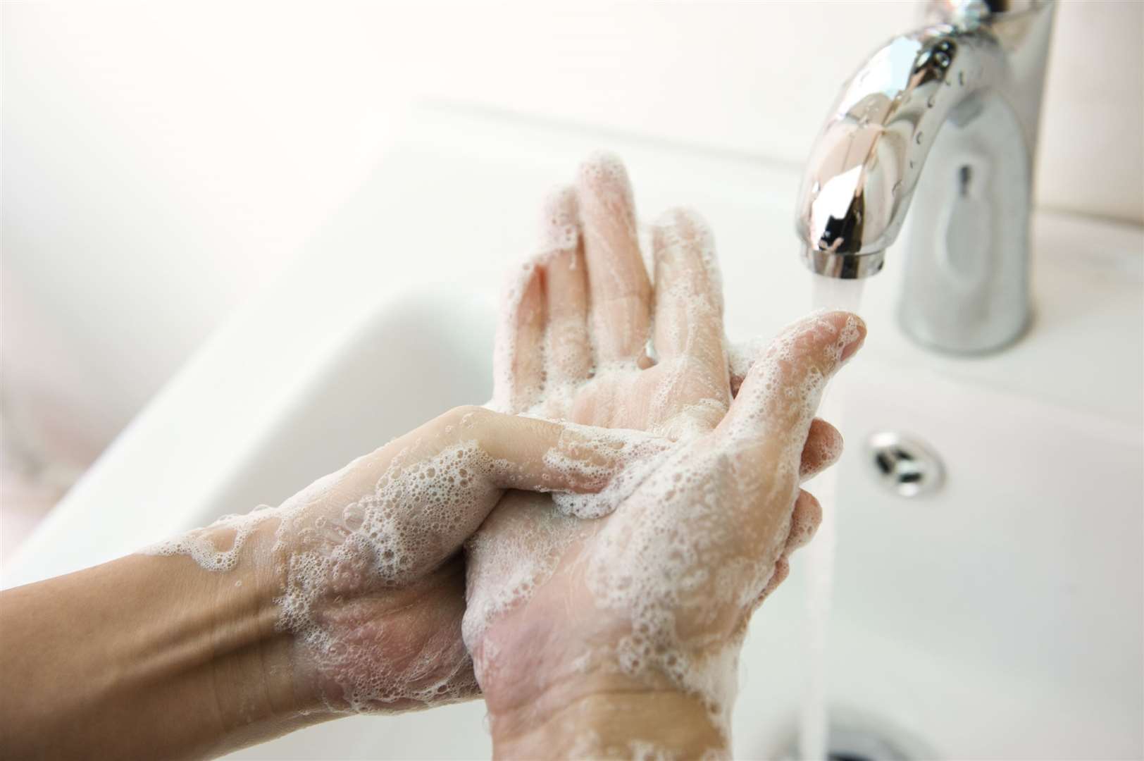 Health officials want to see people maintaining good hand hygiene