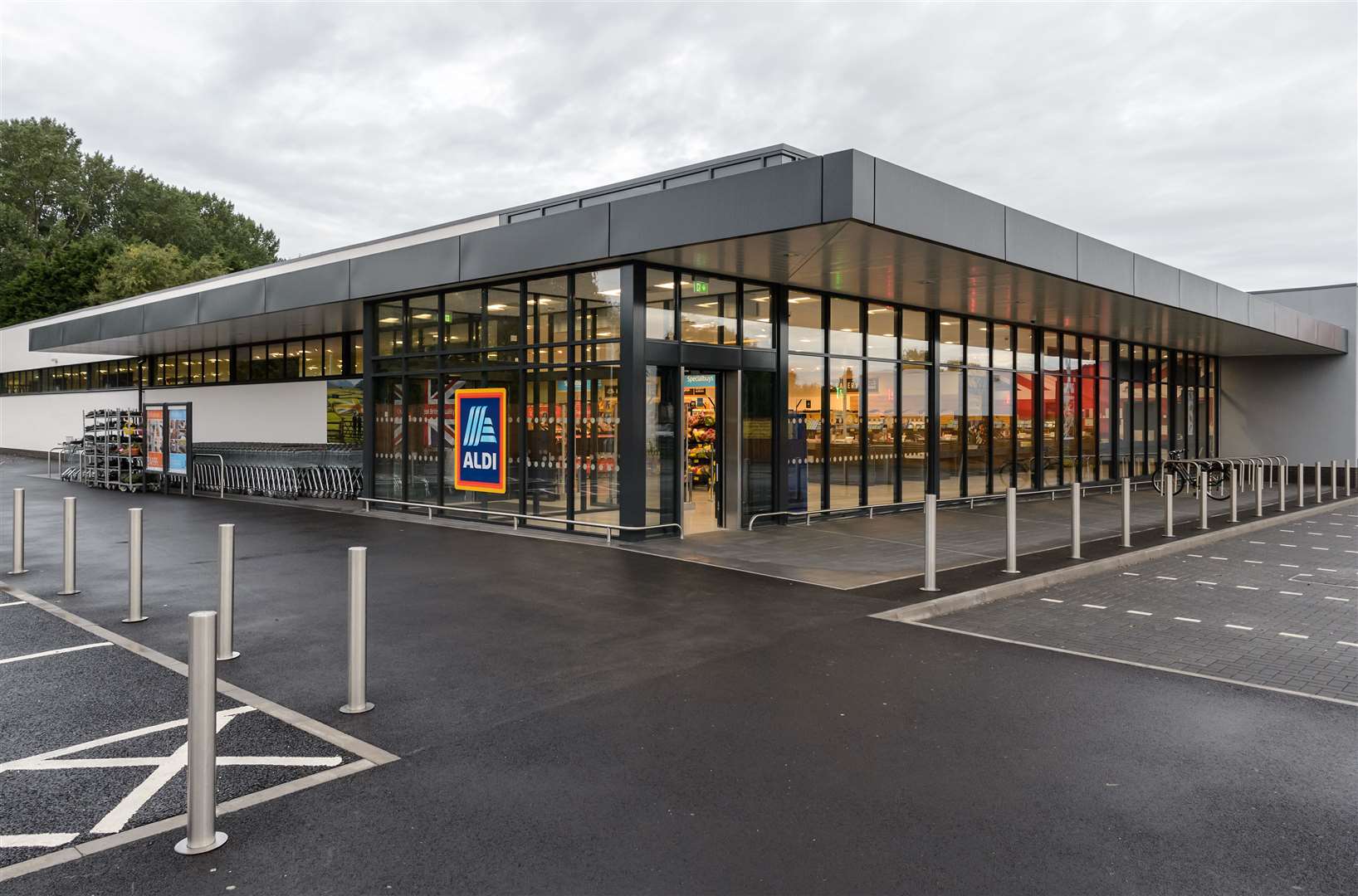 An example of an Aldi store