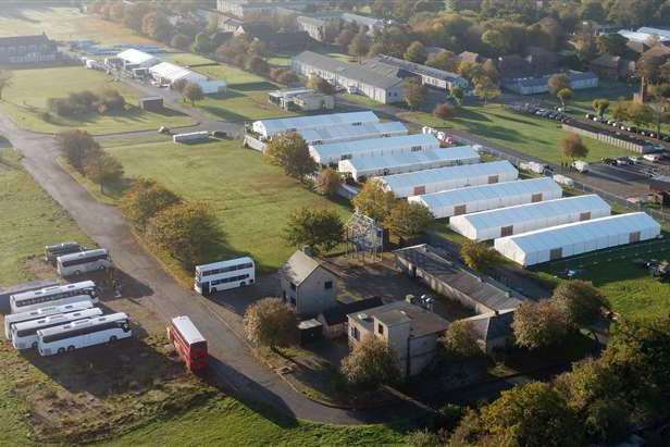 The Manston asylum processing centre