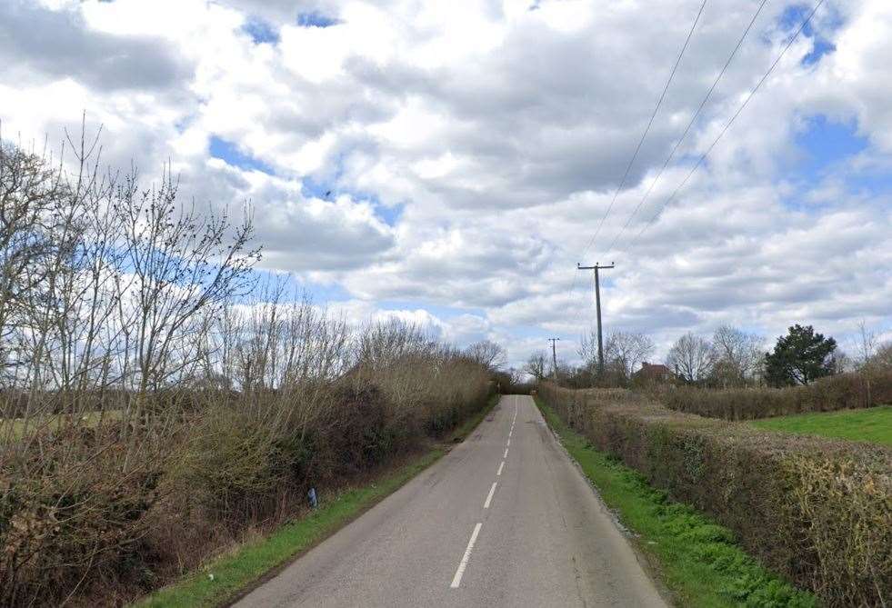 One fire engine attended the blaze in Brook Street, Woodchurch. Picture: Google