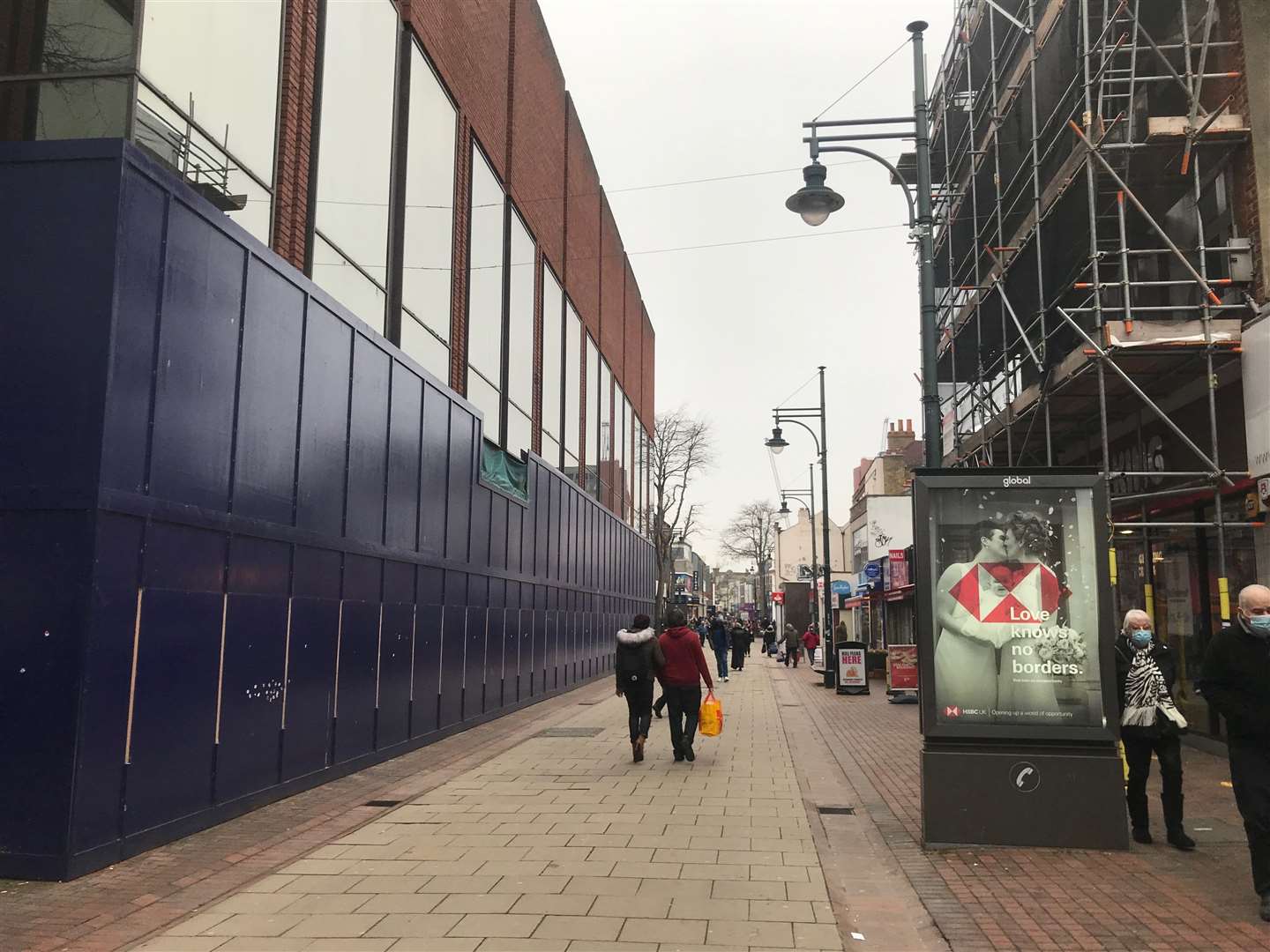 The former Debenhams site in Chatham High Street has now been sold for more than £2million