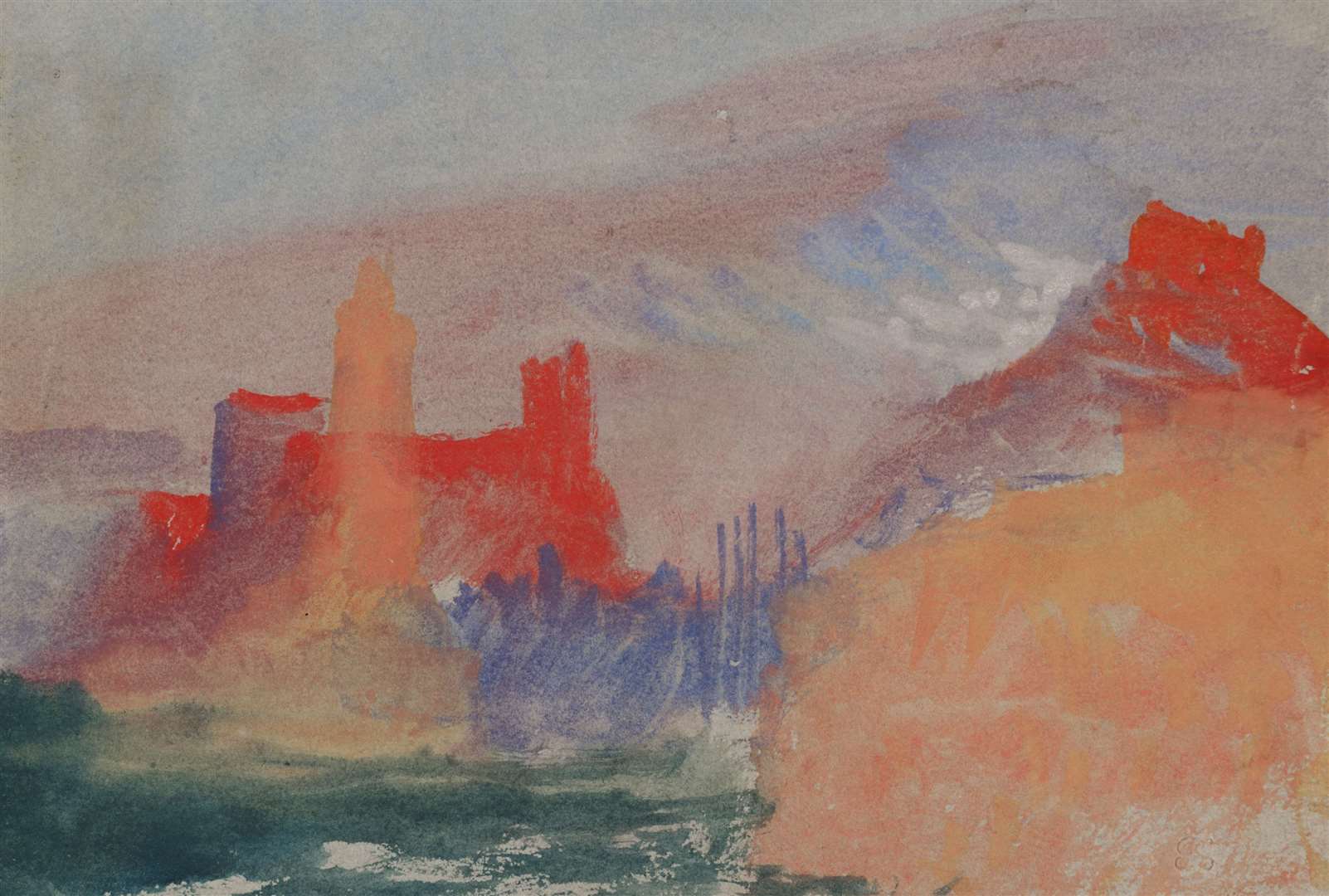 Vermilion Towers by artist JMW Turner who the gallery and prize are named after