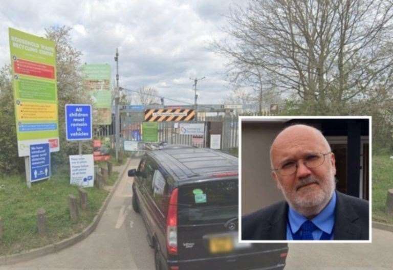 Cllr Jeremy Kite’s bid to keep Household Waste Recycling Centre, Dartford, open after being earmarked for closure by Kent County Council