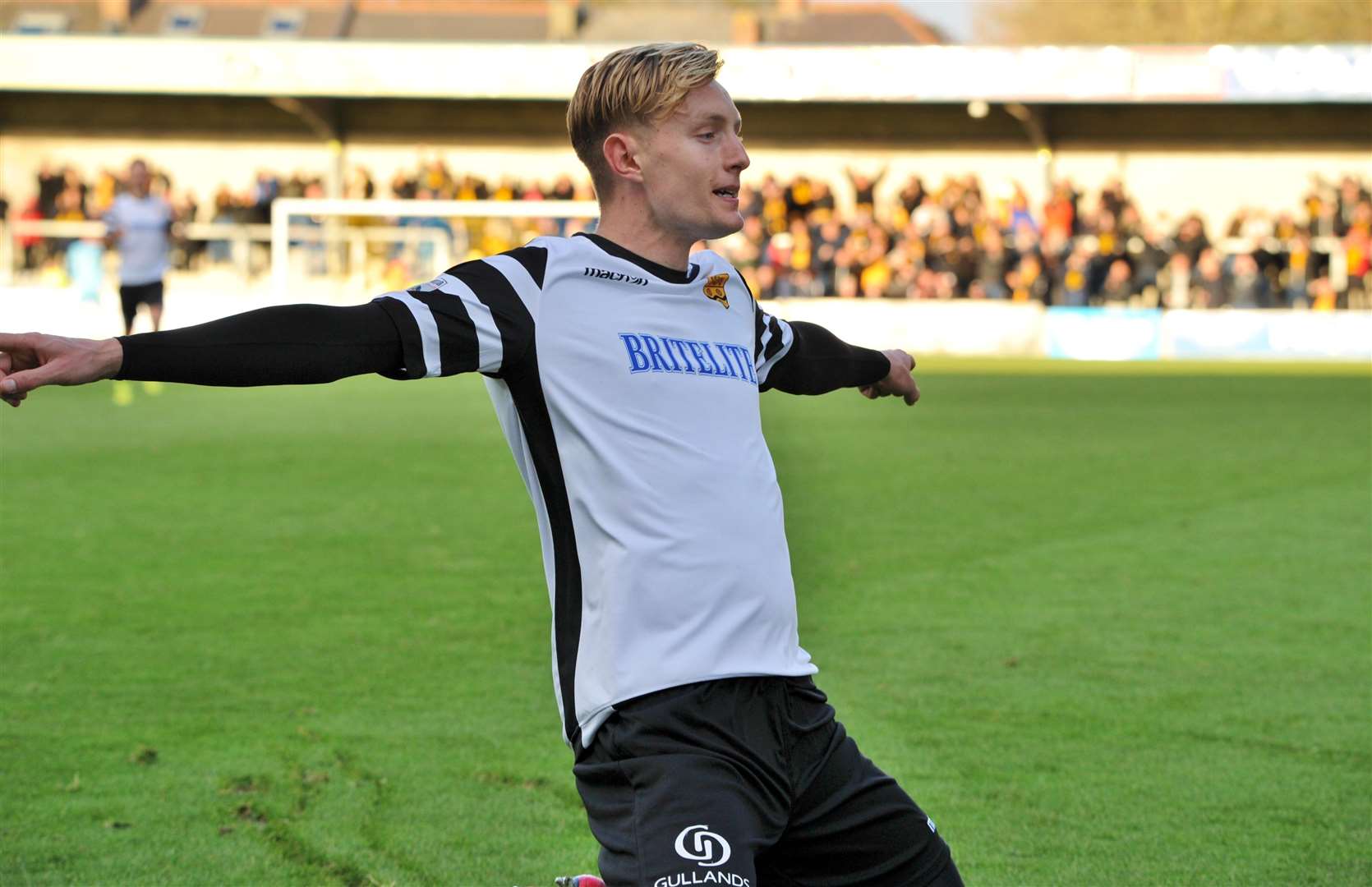 Joe Pigott enjoyed his time at Maidstone United Picture: Steve Terrell