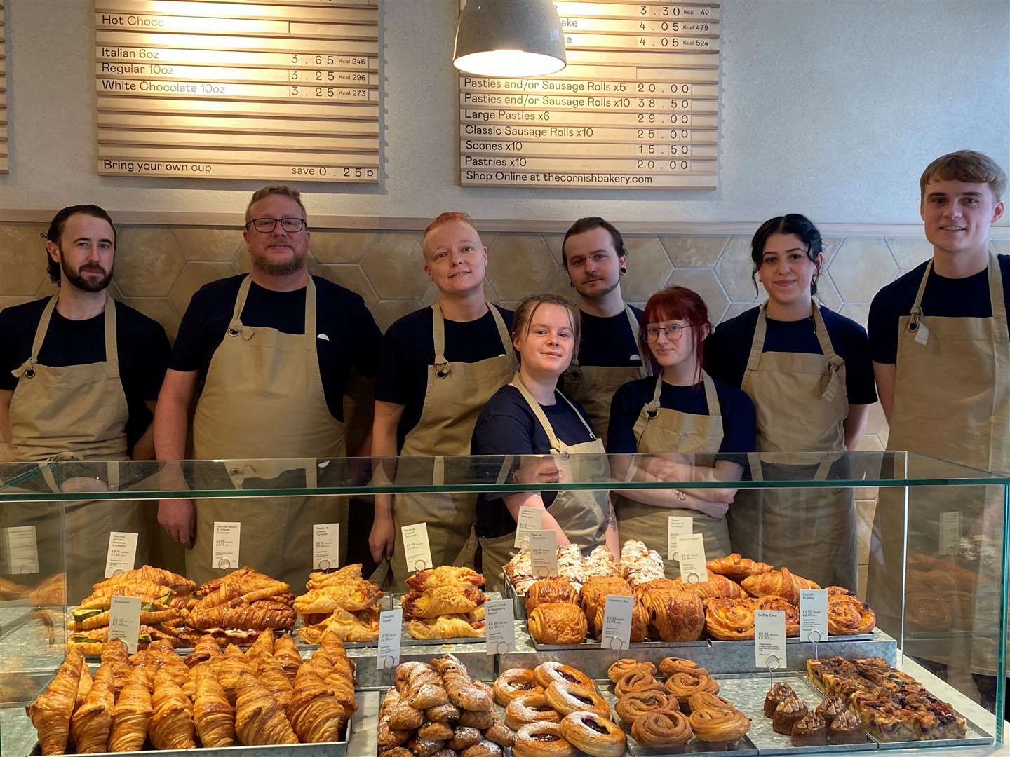 The staff at Cornish Bakery