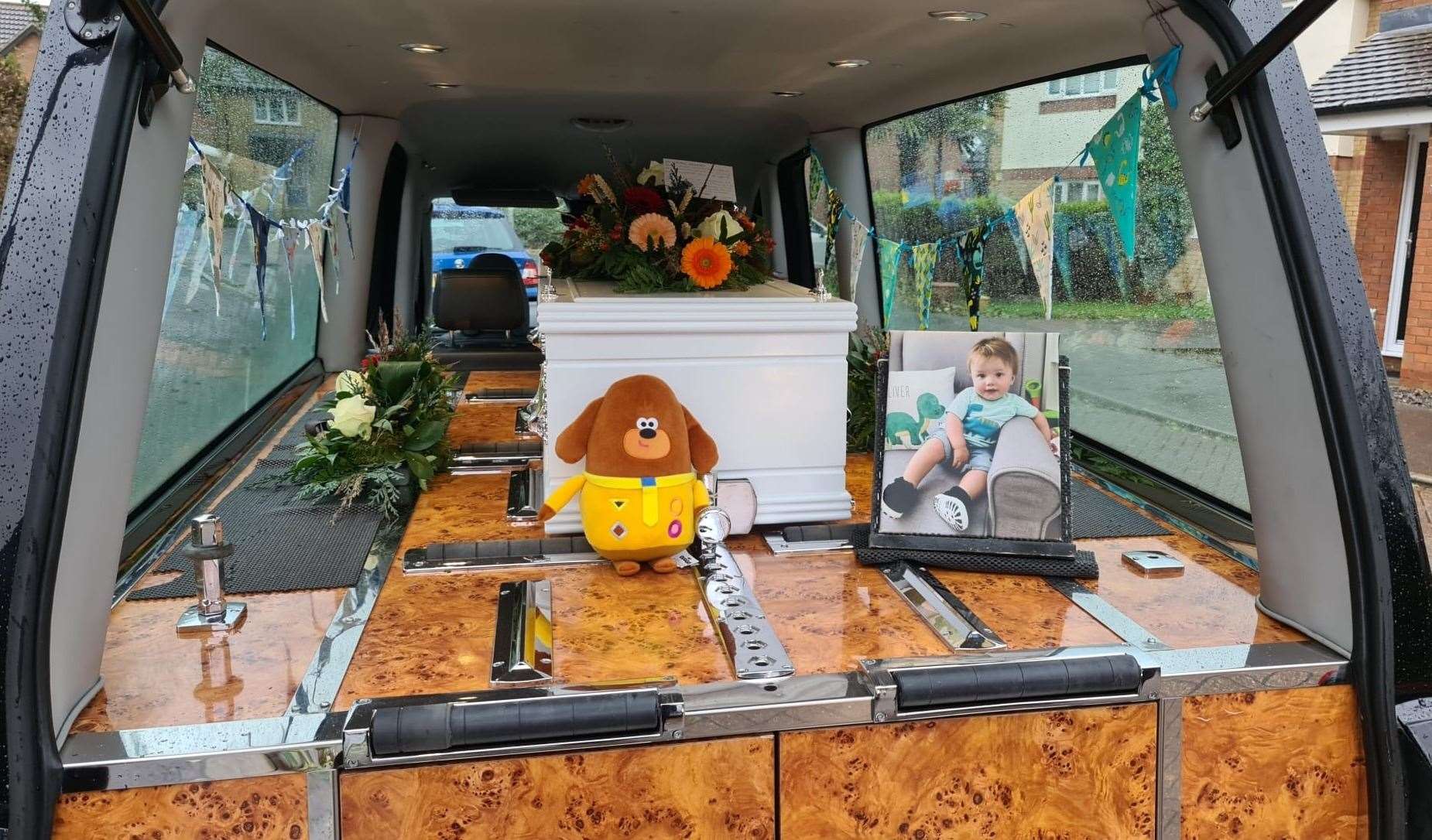 A funeral has taken place for Oliver Steeper. Picture: Lewis Steeper