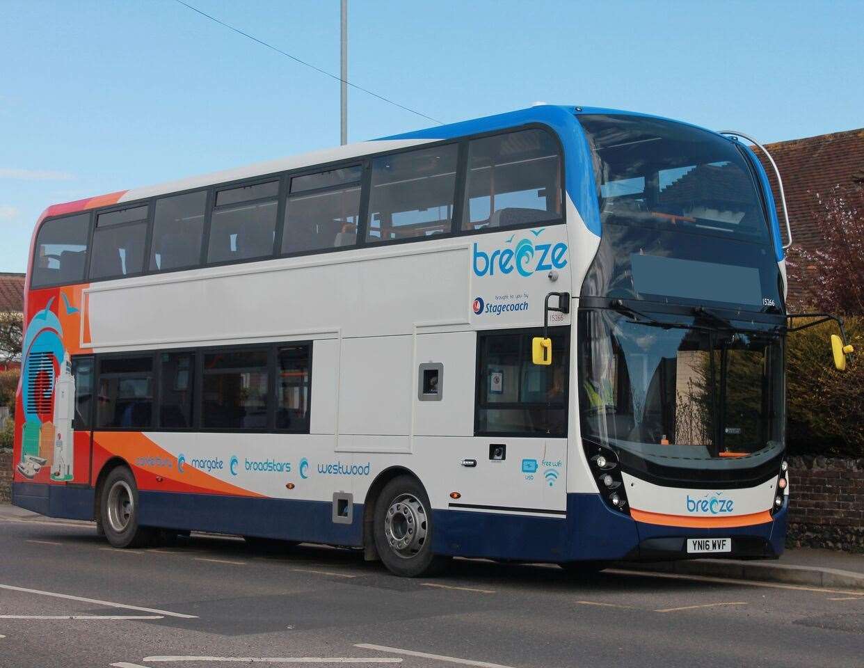The coach operator runs services throughout Kent