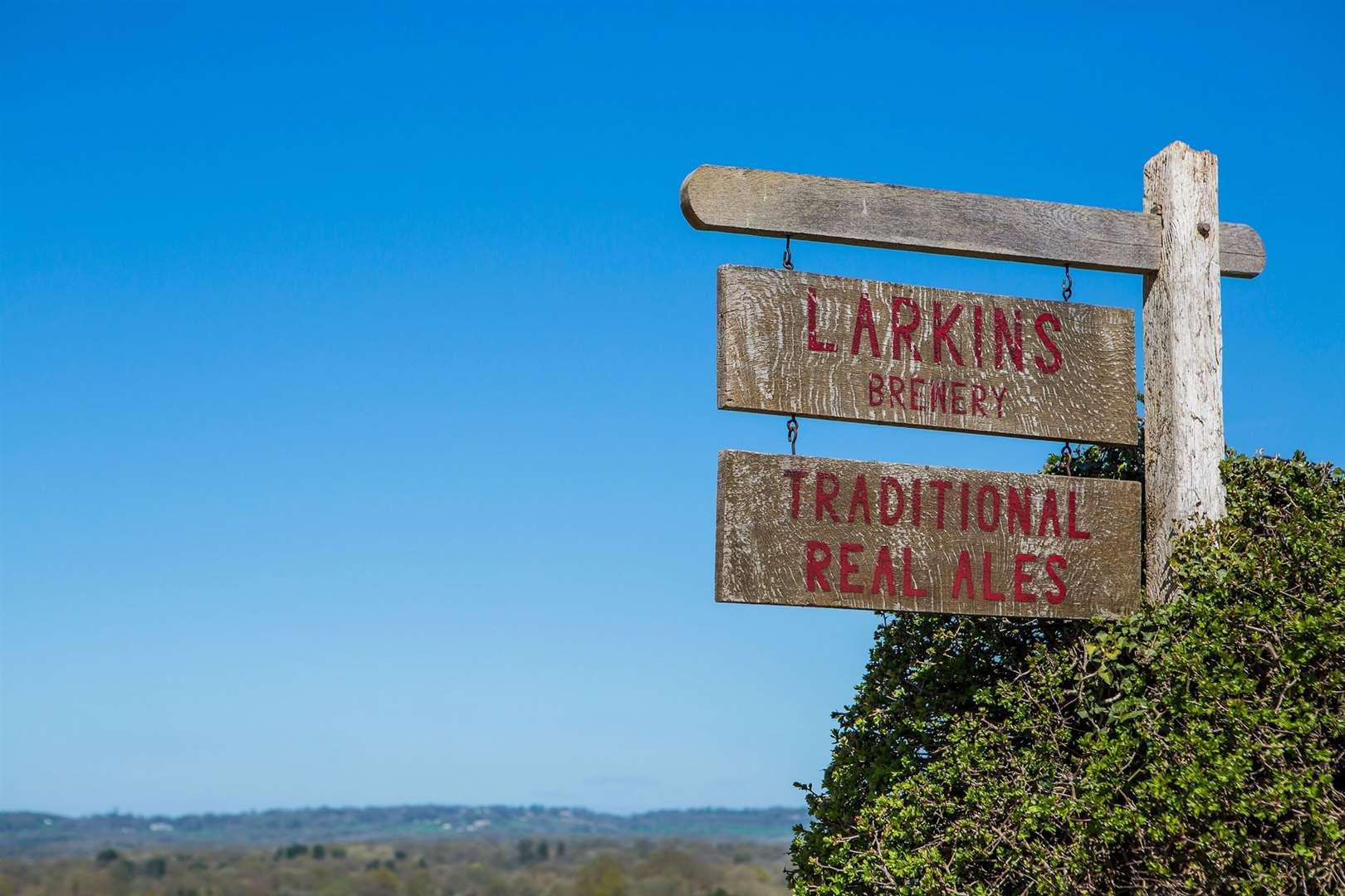 Bob Dockerty founded Larkins Brewery at Chiddingstone, Edenbridge, in 1986. Picture: Larkins Brewery