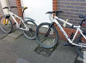 Some of the bicycles seized. Picture: Kent Police