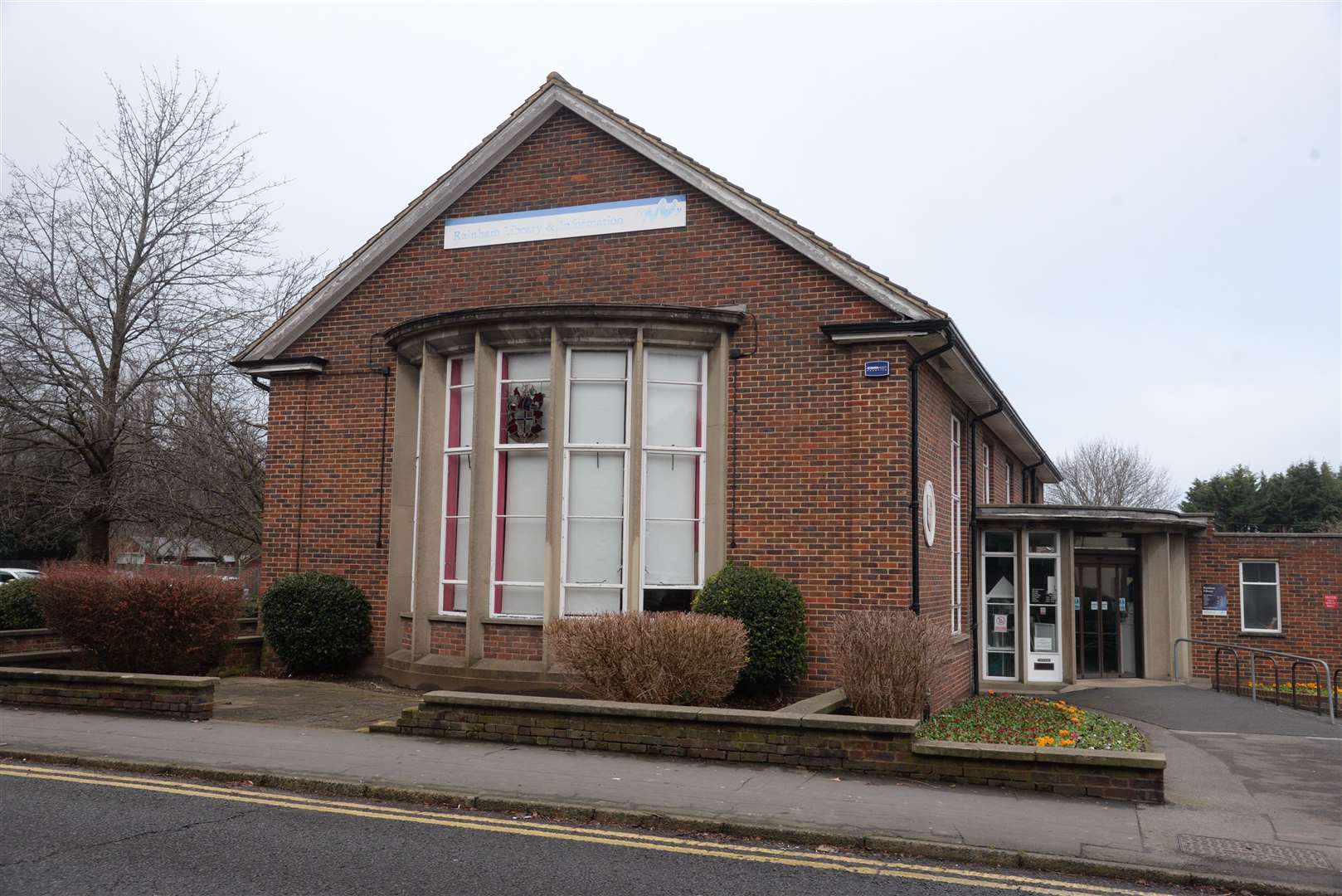 Rainham Library is just outside the main town centre