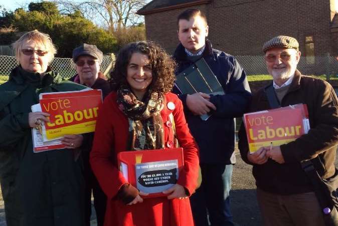 Labour representative, Clair Hawkins took to the streets last Saturday as part of the national campaign