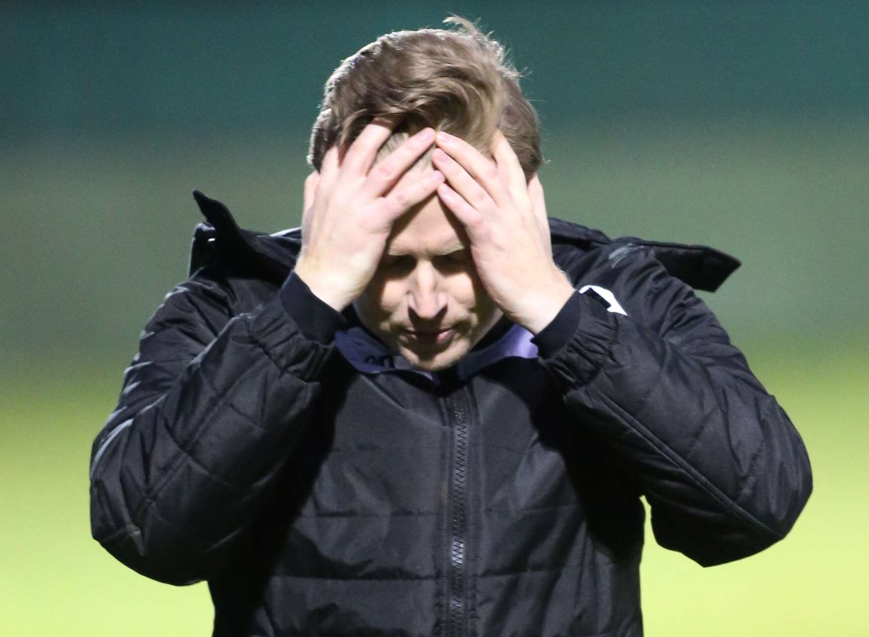 Sittingbourne boss Nick Davis says his side are running on empty Picture: John Westhrop