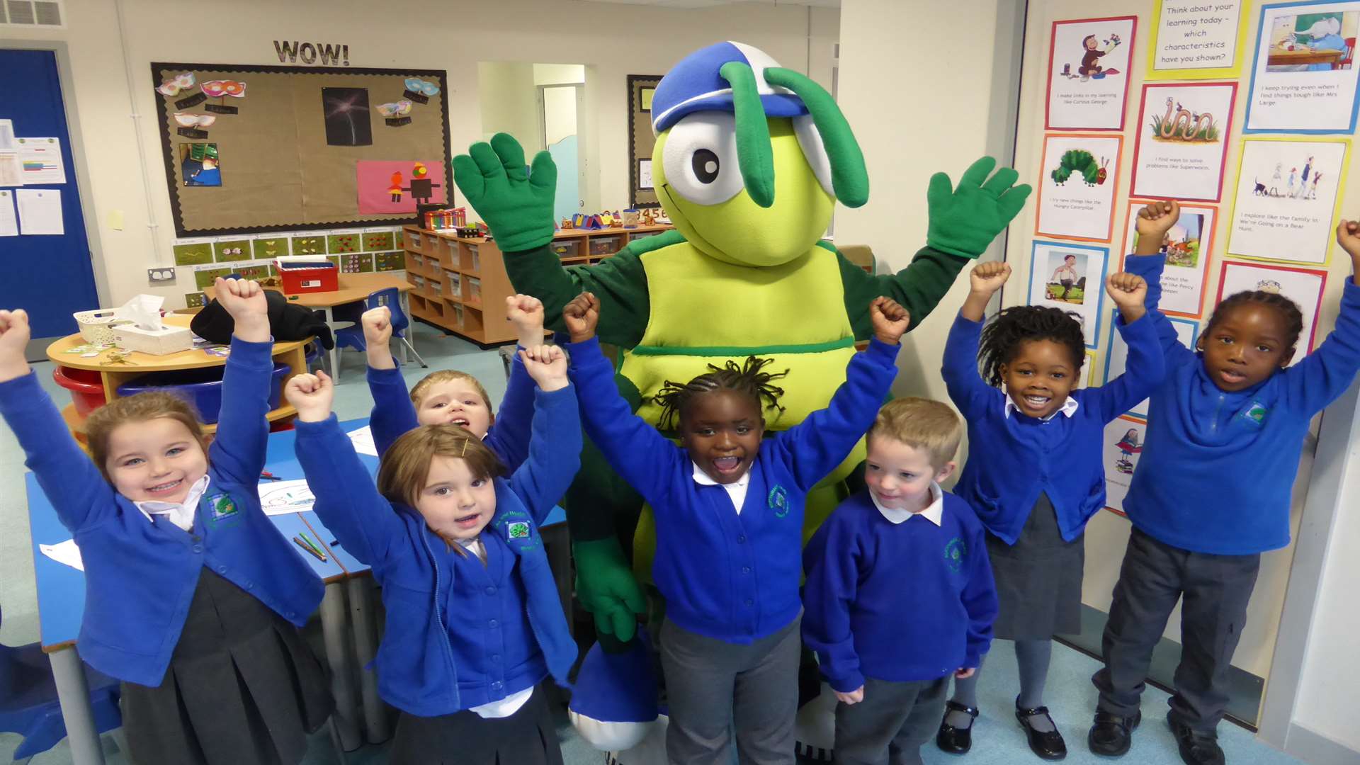 Northumberland Heath Primary School in Bexley will be taking part in the KM Walk to School Triple Challenge.