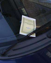 Parking fine - library picture