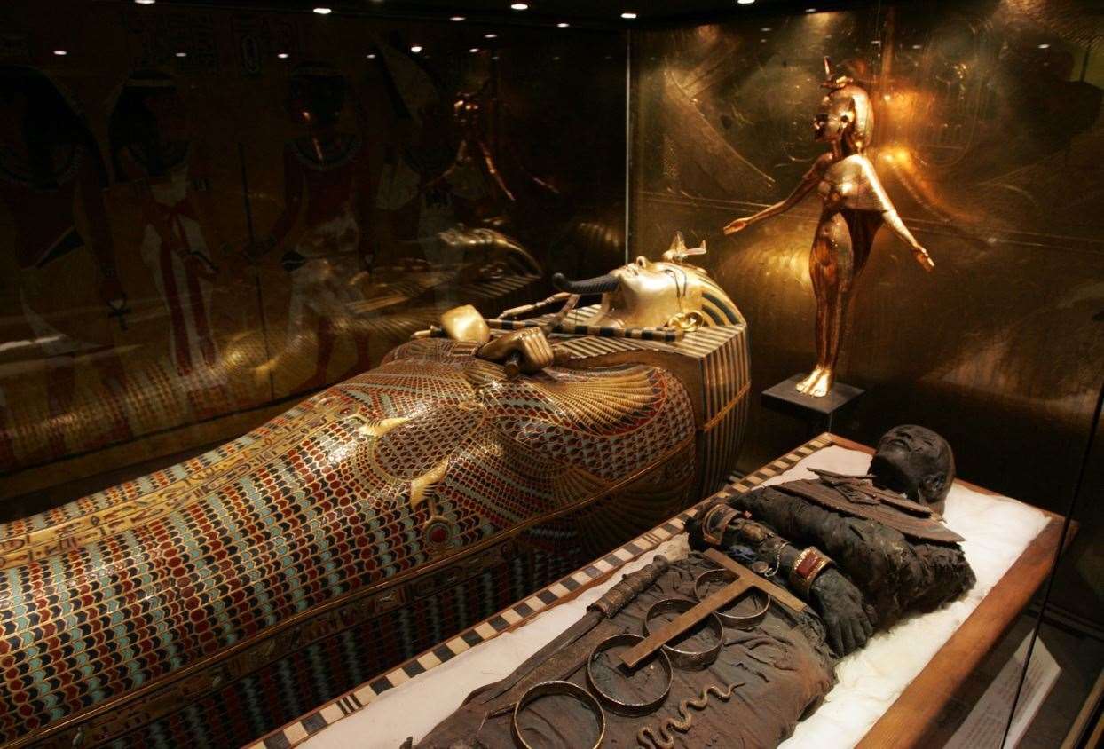 The Earl of Carnarvon and Howard Carter discovered the tomb of Tutankhamun 100 years ago on November 4. Picture: Sarah Bosley