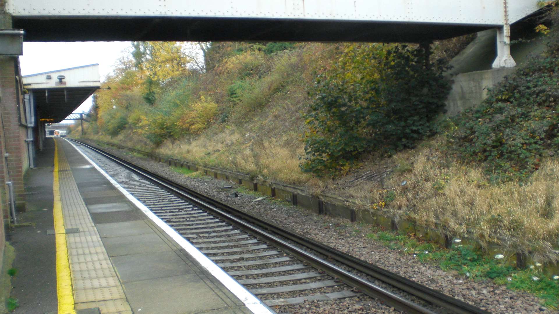 Swanley station, where the attack happened
