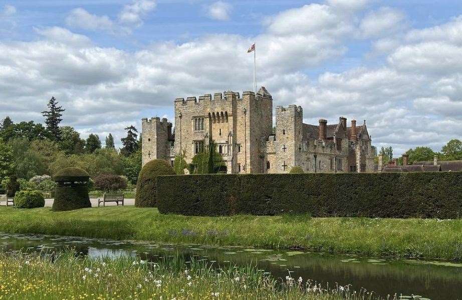 The Hever Castle was voted best family attraction in Kent. Picture: Hever Castle/Instagrm