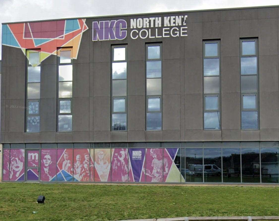 North Kent College in Oakfield Lane, Dartford