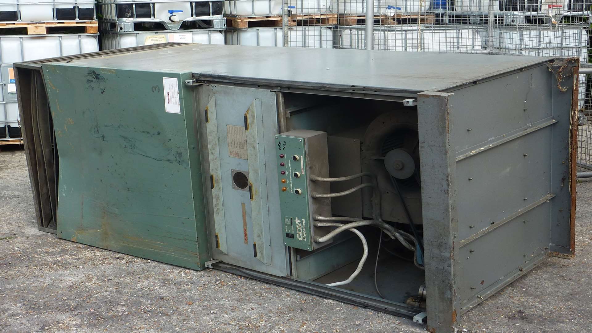 The heater unit that crushed an 18-year-old worker in Maidstone