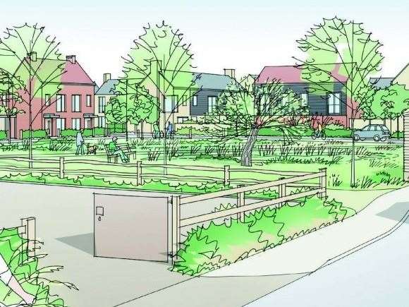 An artist's impression of how the homes would look. Picture: Trenport Investments