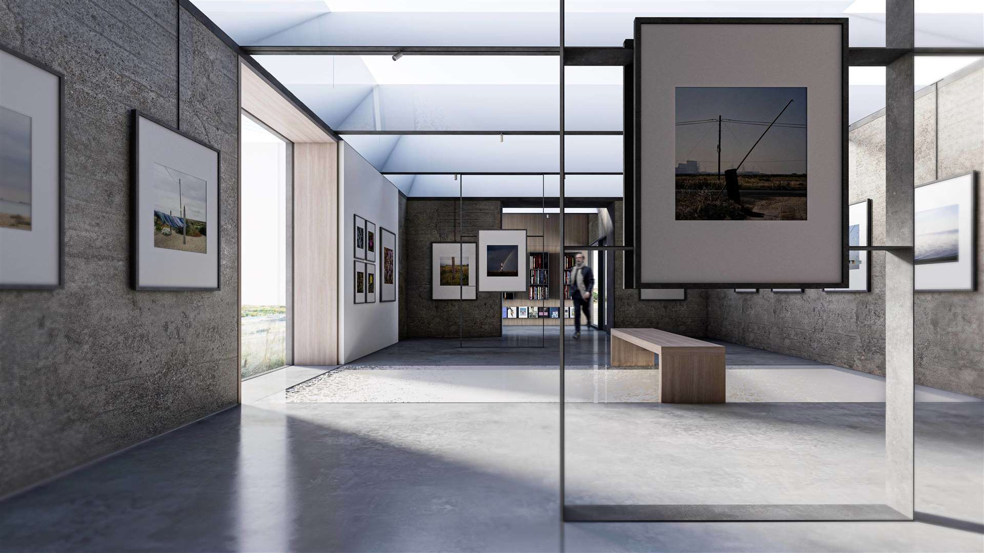 Proposed internal ground floor view of the new art gallery planned for the old pump station. Photo: MS - DA / JOHNSON NAYLOR