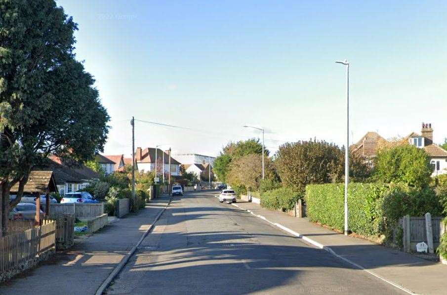 Police were called to Sea View Road, Herne Bay after a brawl erupted. Picture: Google