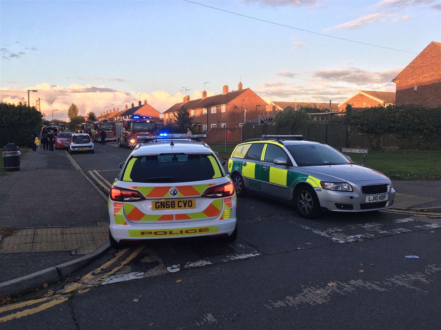 Police cordoned off Matthews Road (5049949)